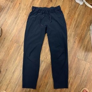 Navy lululemon joggers